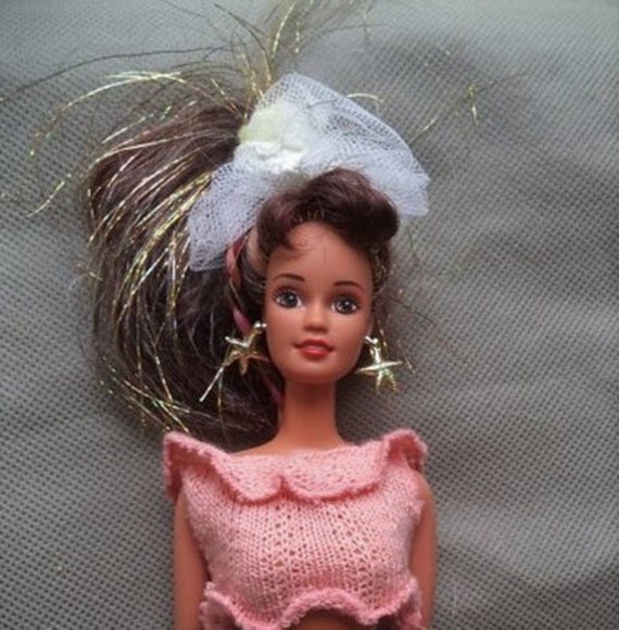 barbie with earrings