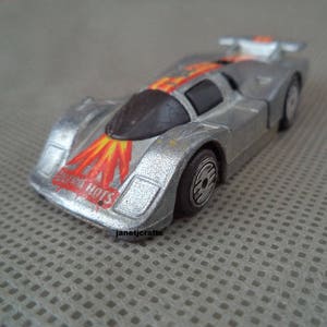 Hot Wheels Sol Aire Cx4 ,1982 Mattel Die cast toy car , Vintage silver Hot Wheels ,janetjcrafts