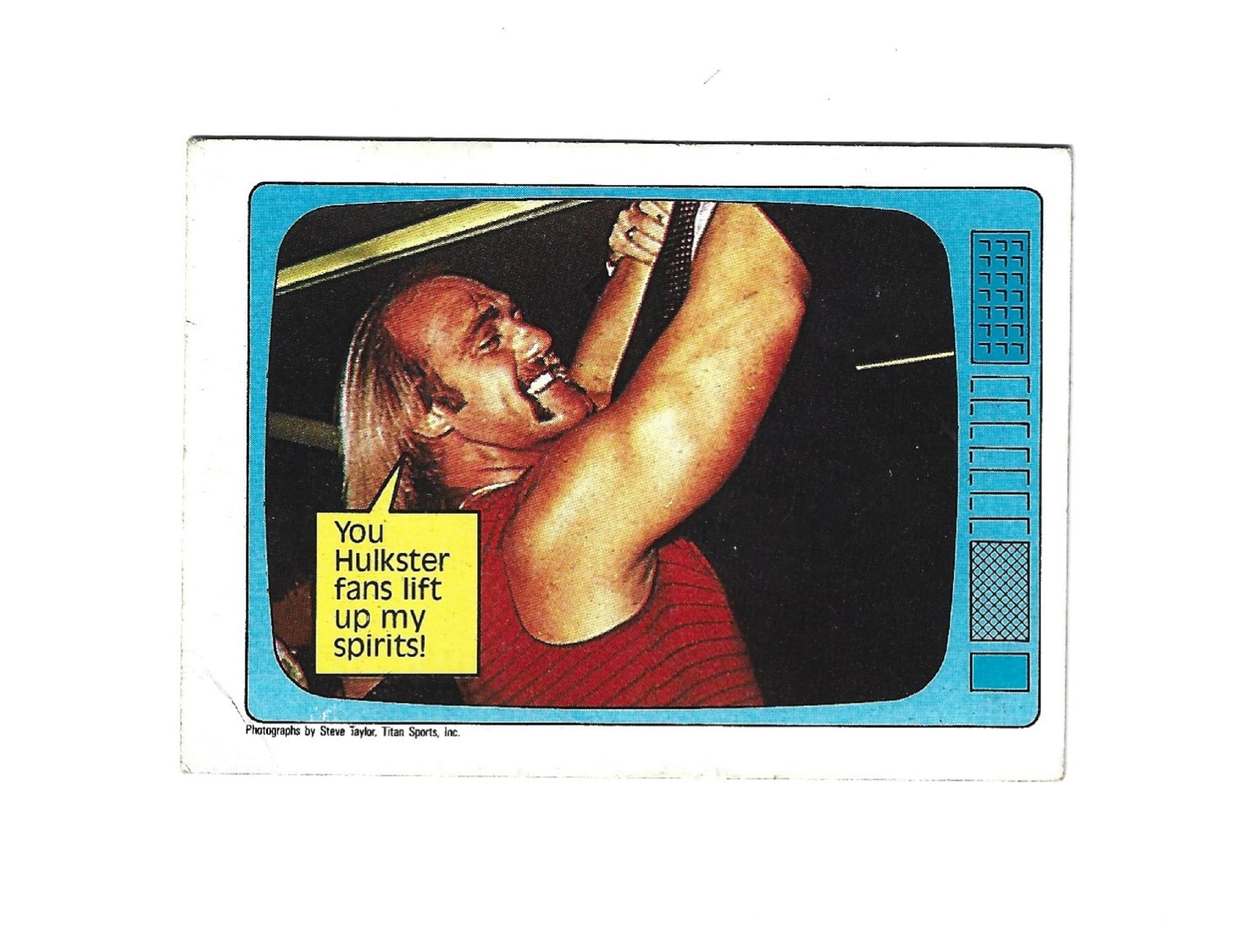 Vintage WWF Ringside Action, Hulk Hogan Trading Cards ,1985 Topps