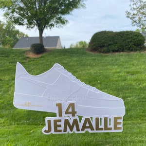 Air Force 1 Themed Cake Topper