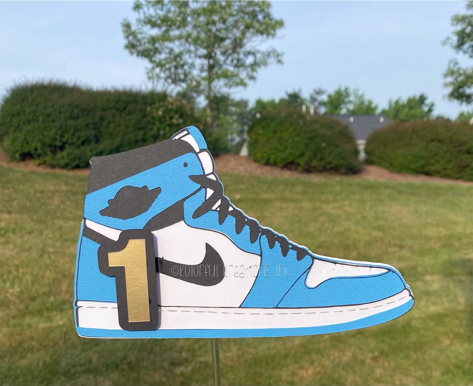 Jordan Shoe Cake Template - Etsy