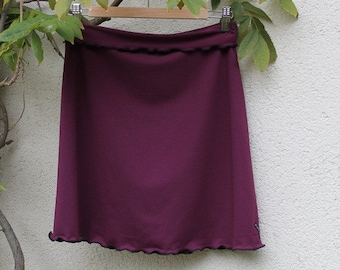 Basic skirt - one for all - made of viscose jersey