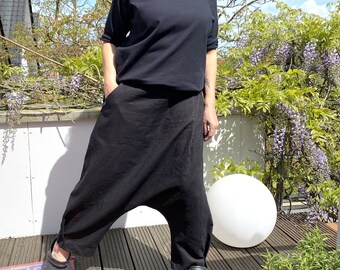 Pantaloni Stretti Primi Mesi Gravidanza Pantaloni Chiller In Lino