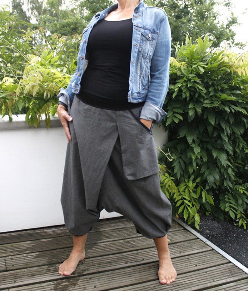 de travers, pantalon sarouel, ZWEIWERK image 1