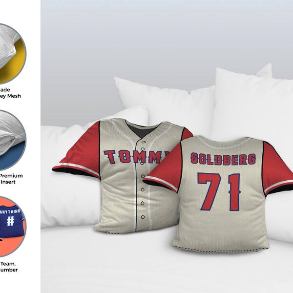 Baseball Pillow Etsy