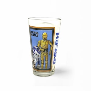 Star Wars Personalized Glass Tumbler Beer Glass Full Color Custom Gift Your Name image 6