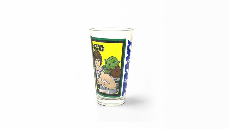 Star Wars Personalized Glass Tumbler Beer Glass Full Color Custom Gift Your Name image 9