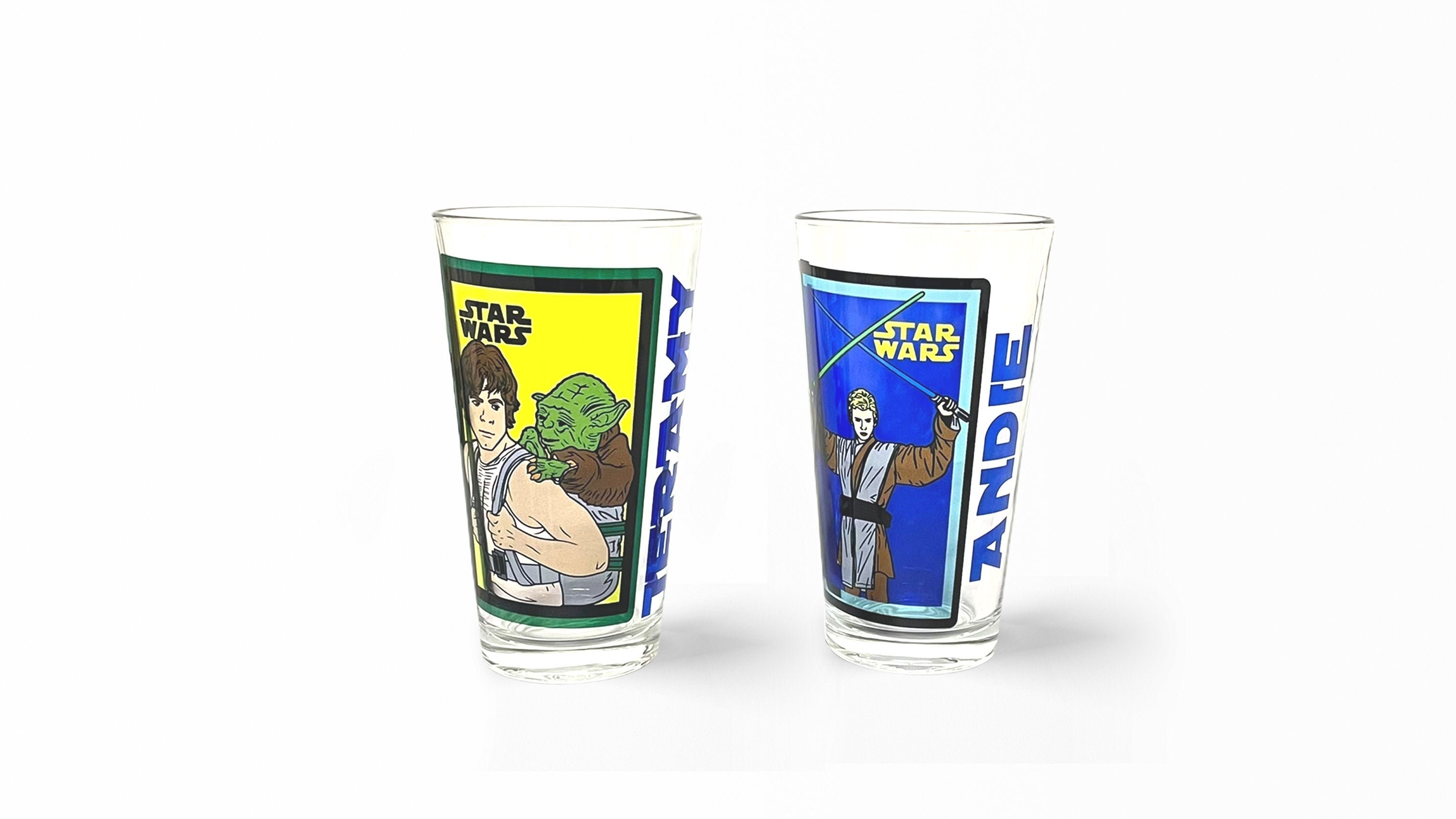 Star Wars Rogue One Pint Glass Tumbler - Officially Licensed (5-3/4 Tall)