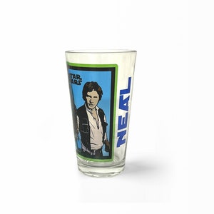 Star Wars Personalized Glass Tumbler Beer Glass Full Color Custom Gift Your Name image 10