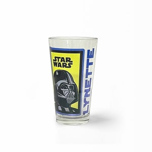 Star Wars Personalized Glass Tumbler Beer Glass Full Color Custom Gift Your Name image 7