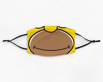 Doh! Homer Simpson Adult and Kids Cloth Face Mask | Reusable Mask | Cloth Face Mask | Cartoon Face Mask | MADE IN The USA