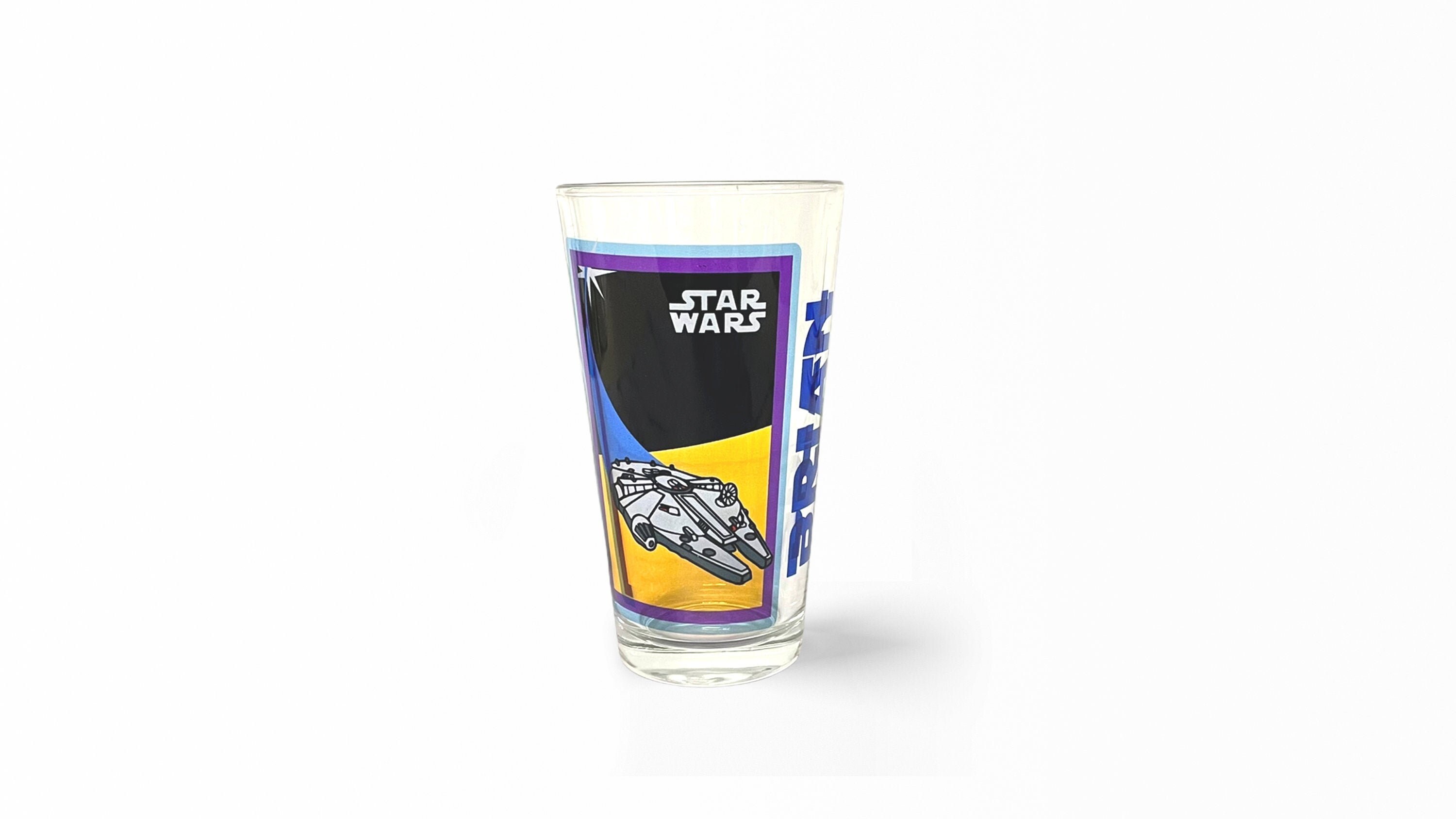 Personalized Star Wars Pint Glass Tumbler Beer Glass Full Color
