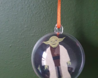 Set of 5 Star Wars handmade Christmas baubles.