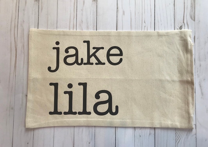 Personalized Pillow Cover Name Pillow Family Names Pillow Etsy