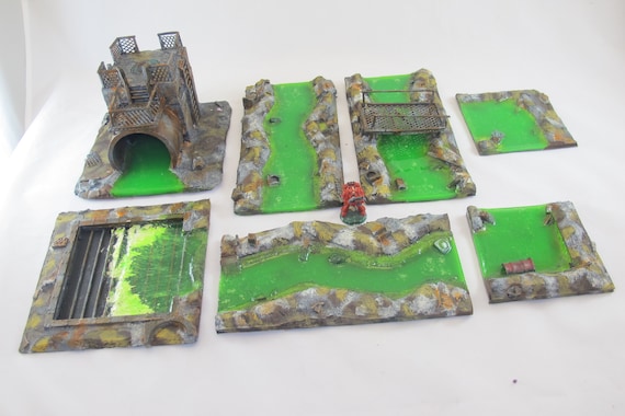 Toxic River Warhammer 40K Terrain 