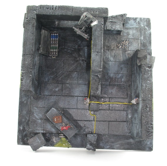 Warhammer 40k Terrain Set, 5 Terrain Pieces, Two-tiered Building, Tenamant  46, Command Post, Pump Station and Industrial Piping -  Israel