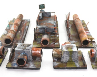Industrial Piping, Warhammer 40k Terrain, Warmachine Terrain, Wargame terrain and scenery