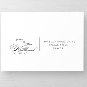 Guest Envelope Addressing, Addressed Envelopes, Guest Address Printing, Address Printing