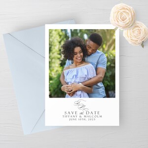 Save the Date, Photo Save the Date, Polaroid Save the Date, Wedding Announcement, Save the Date with Envelopes