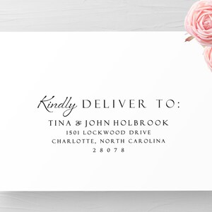 Guest Envelope Addressing, Addressed Envelopes, Envelope Addressing, Address Printing