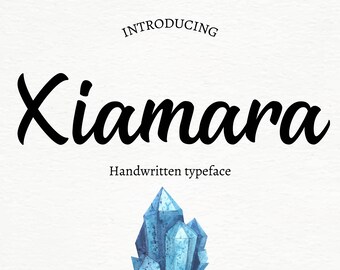 Handwritten font -commercial use - modern typeface, font calligraphy - font download -downloadable font for wedding, invitations, fancy font