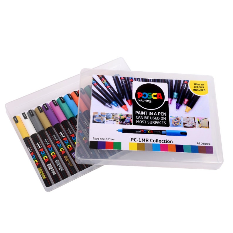 Posca Paint Marker PC1MR 0.7mm Pen Fabric Metal Glass Rocks Etsy