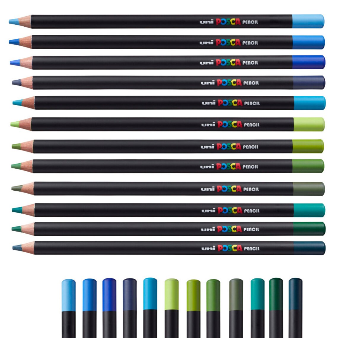 Posca Coloured Pencils High Quality Art Pencils from Posca Etsy