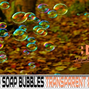 100 SOAP BUBBLES TRANSPARENT Png Photoshop Overlays, Digital Texture, Background, Backdrop, Photo, Photography, Bubbles, Bubble, Overlay