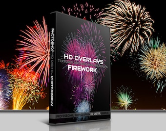 200 FIREWORK PHOTOSHOP OVERLAYS, Digital Textures, Backgrounds, Photo, Photography, Firework, Fire, Flames, Light, Wedding, Party, Christmas