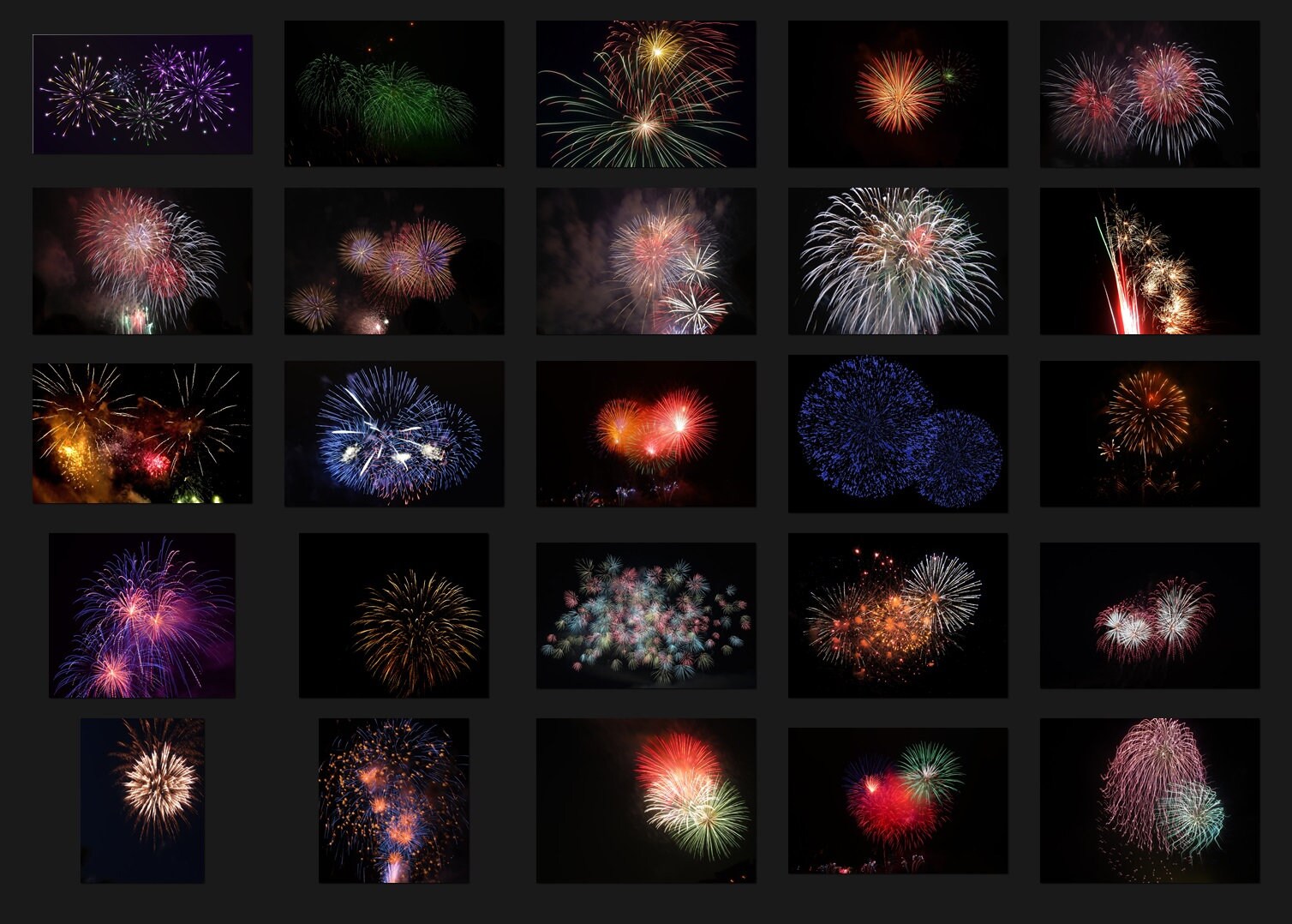 200 Firework Photoshop Overlays: HD Digital Photography Textures ...