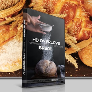 200 BREAD PHOTOSHOP OVERLAYS, Digital Textures, Backgrounds, Backdrops, Photo, Photography, Bread, Bakery, Baked, Food, Kitchen, Cooking