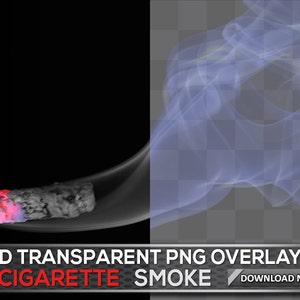 100 superposiciones PNG transparentes de humo para Photoshop: superposiciones de humo de fuego para Photoshop PNG transparentes, efectos, fondo digital, fondo digital