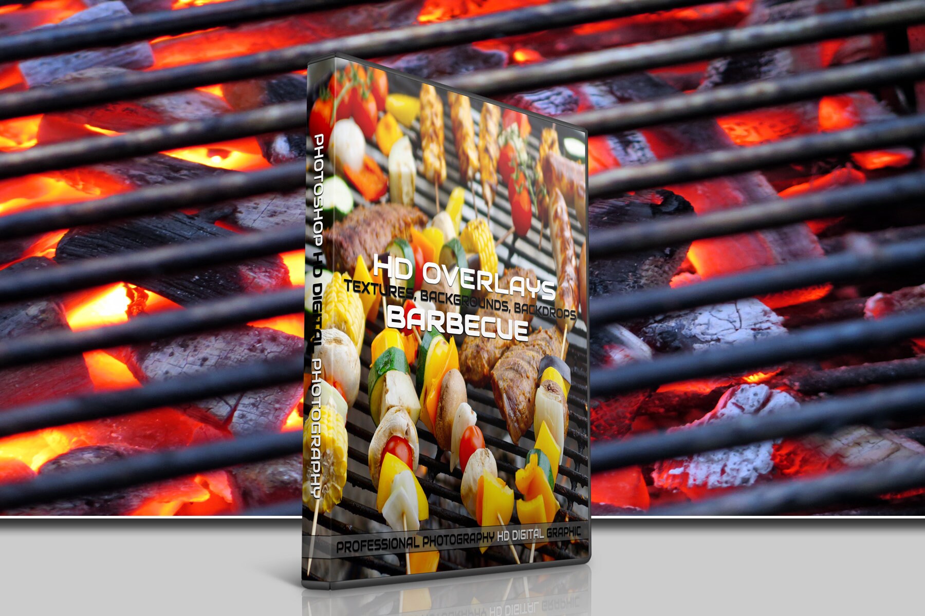 200 BARBECUE PHOTOSHOP OVERLAYS, Digital Textures, Backgrounds, Backdrops, Photo, Photography, Barbecue, Food, Meat, Fire, Flames, Grill