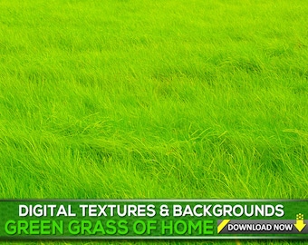 Green Grass Textures: 100 Photo Overlays & Backgrounds (Digital Download)