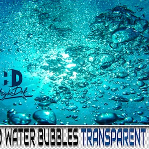 200 WATER BUBBLES TRANSPARENT Png Photoshop Overlays, Digital Texture, Background, Backdrop, Photo, Photography, Bubbles, Bubble, Overlay