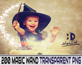 200 MAGIC WAND TRANSPARENT Png Photoshop Overlays, Png Sparkle, Smoke, Glitter, Light, Effect, Glowing, Particles, Bokeh, Fairy, Dust, Stars