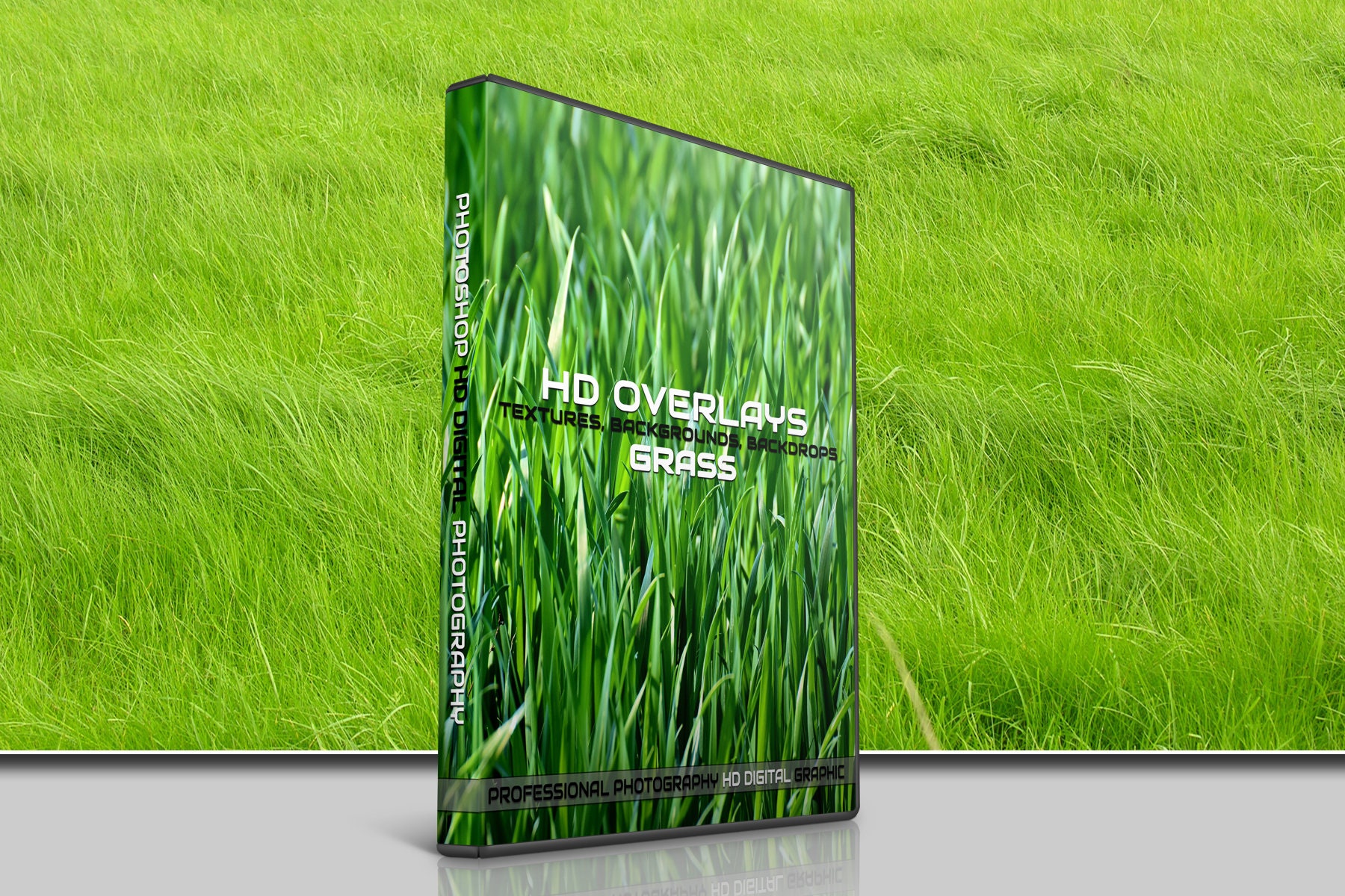 200 superposiciones de hierba para Photoshop: texturas y fondos HD (descarga digital)