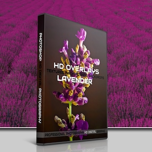200 LAVENDER PHOTOSHOP OVERLAYS, Digital Textures, Backgrounds, Backdrops, Photo, Photography, Lavender, Flowers, Summer, Spring, Garden
