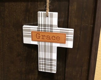 Wooden Grace Cross