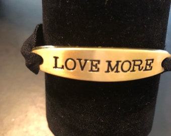 Love More Gold Bracelet