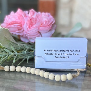 MOM'S Personalized Scripture Cards