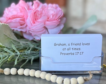 KIDS Personalized Scripture Cards