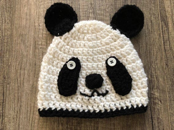 panda bear beanie
