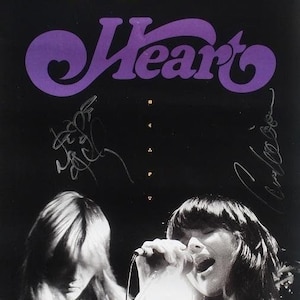 Heart Poster Ann Nancy Wilson - Etsy