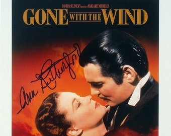 クラーク・ゲーブル直筆サイン入り写真 - 風と共に去りぬ（COA付き