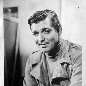 Clark Gable （クラークゲーブル）直筆サイン（鑑定書付き） クラーク・ゲーブル直筆サイン入り写真 - 風と共に去りぬ（COA付き