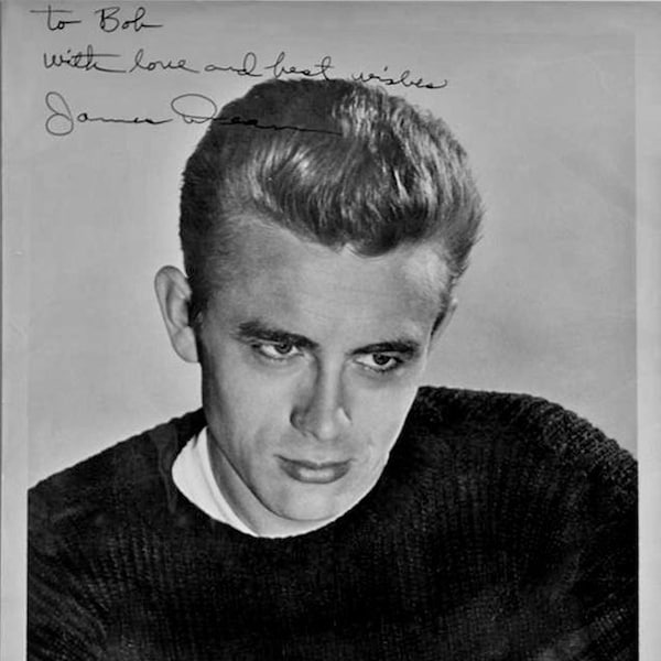 James Dean Autograph Etsy