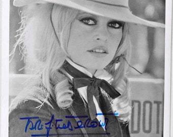 Brigitte Bardot Signed Photo - W/COA