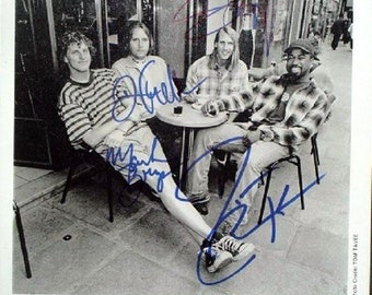 Hootie & The Blowfish Signed Photo X4 – Darius Rucker, Mark Bryan + W/COA