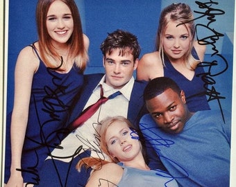 Foto firmada del elenco de Cruel Intentions (x4): Amy Adams, Lynn Pratt + - Con certificado de autenticidad